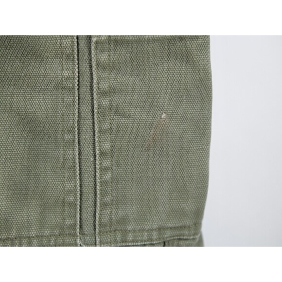 DULUTH TRADING Heavy Canvas Cargo Pants Mens 38x30 Work Utility Green - Picture 4 of 14